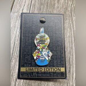 Hard Rock Cafe pin Tampa Hotel Casino All Cancers Matter Guitar Ribbon 2016 HR